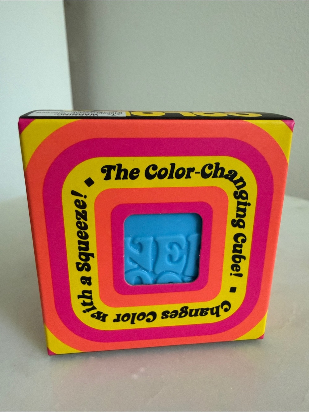 Needoh Color Change Cube - Blue - Picture 2 of 3